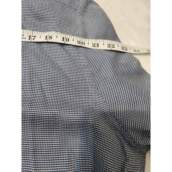 Ted Baker Endurance Mens Geometric shirt sz 16.5 34/35 long sleeve career wear - Picture 9 of 11